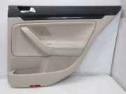 Türverkleidung rechts hinten Schwarz / Cornsilkbeige Leder VW GOLF VI VARIANT (AJ5) 1.6 TDI 77 KW