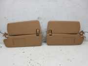 Sonnenblende links & rechts Doppelblende + Spiegel Sandbeige PORSCHE CAYENNE (9PA) S 4.5 250 KW