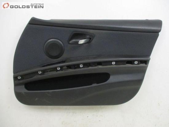 Türverkleidung vorne rechts RHD Rechtslenker Schwarz Blue Shadow Alcantara BMW 3 (E90) 318D LCI 105 KW 9167792 Bild Türverkleidung vorne rechts RHD Rechtslenker Schwarz Blue Shadow Alcantara BMW 3 (E90) 318D LCI 105 KW 9167792
