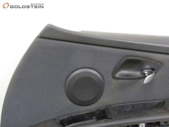 Türverkleidung vorne rechts RHD Rechtslenker Schwarz Blue Shadow Alcantara BMW 3 (E90) 318D LCI 105 KW 9167792 Bild Türverkleidung vorne rechts RHD Rechtslenker Schwarz Blue Shadow Alcantara BMW 3 (E90) 318D LCI 105 KW 9167792
