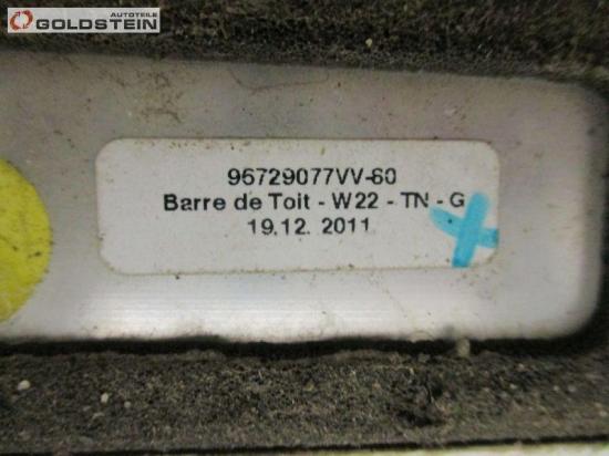 Dachreling Lastenträgerstange SATZ L/R Gepäckträger PEUGEOT 508 SW 2.0 HDI 103 KW 96729077VV/ 96729076VV/ 8361R6/ 8361R4 Bild Dachreling Lastenträgerstange SATZ L/R Gepäckträger PEUGEOT 508 SW 2.0 HDI 103 KW 96729077VV/ 96729076VV/ 8361R6/ 8361R4
