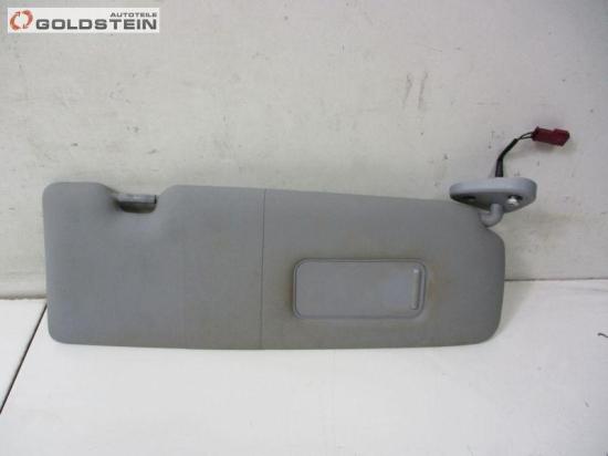 Sonnenblende rechts Grau schminkspiegel beleuchtung BMW 1 (E87) 118I 95 KW 71205669 Bild Sonnenblende rechts Grau schminkspiegel beleuchtung BMW 1 (E87) 118I 95 KW 71205669