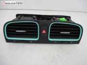 Luftdüse Lüftergitter Belüftung Air vent Mitte Vorne Foliert VW GOLF VI (5K1) 1.6 TDI 77 KW 5K0815736D