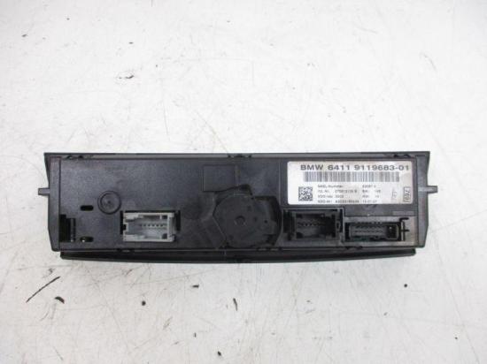 Bedienelement Klimaanlage Klimabedienteil BMW 1 (E87) 118D 90 KW 9119683 Bild Bedienelement Klimaanlage Klimabedienteil BMW 1 (E87) 118D 90 KW 9119683