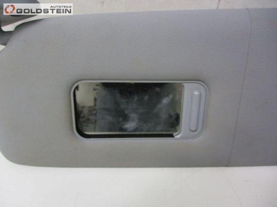 Sonnenblende links Grau Schminkspiegel beleuchtung BMW 1 (E87) 118I 95 KW 71205659 Bild Sonnenblende links Grau Schminkspiegel beleuchtung BMW 1 (E87) 118I 95 KW 71205659