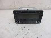 Radio CD Autoradio Kein Code vorhanden. SKODA OCTAVIA (1Z3) 1.6 FACELIFT 75 KW 1Z0035161F