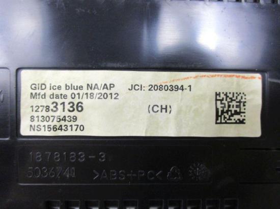 Display Boardcomputer CHEVROLET CRUZE (J300) 1.4 103 KW 12783136 Bild Display Boardcomputer CHEVROLET CRUZE (J300) 1.4 103 KW 12783136