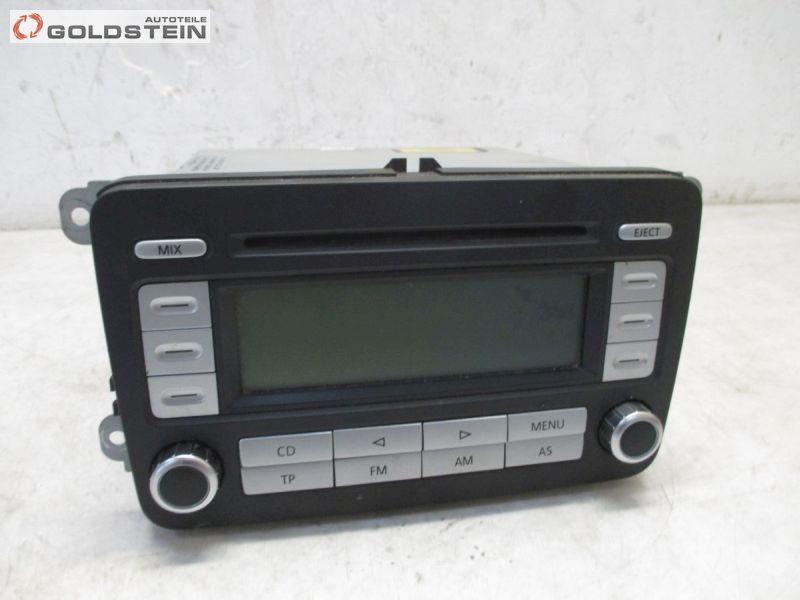 Radio AM FM CD Autoradio VW GOLF PLUS (5M1, 521) 1.9 TDI 77 KW 5M0035186B Bild Radio AM FM CD Autoradio VW GOLF PLUS (5M1, 521) 1.9 TDI 77 KW 5M0035186B