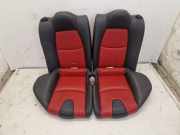 Rücksitzbank Leder geteilt Schwarz Rot Sitz hinten MAZDA RX-8 (FE, SE) 1.3 141 KW