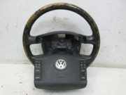 Lenkrad Multifunktion Wurzelholz Pappelmaser/Anthrazit VW TOUAREG (7LA, 7L6, 7L7) 5.0 V10 TDI 230 KW 3D0419091AA