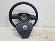 Lenkrad Multifunktion Tiptronic Schwarz Leder VW TOURAN (1T1, 1T2) 2.0 TDI 125 KW 3C0419091S