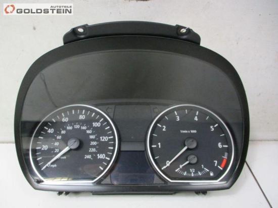 Tachometer Kombiinstrument kmh/mph BMW 1 (E87) 118I 95 KW 9110192 Bild Tachometer Kombiinstrument kmh/mph BMW 1 (E87) 118I 95 KW 9110192