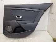 Türverkleidung rechts hinten Schwarz Stoff RENAULT MEGANE III GRANDTOUR (KZ0/1) 1.5 DCI 78 KW