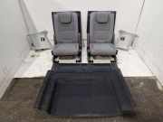Sitz hinten Stoff Grau 3 Reihe Set SEAT ALHAMBRA (710, 711) 2.0 TDI 135 KW