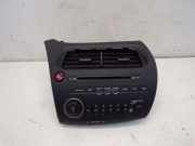 Radio/CD-Wechsler-Kombination Warnblinker, Lüftungsgitter, Code nicht vorhanden! HONDA CIVIC VIII HATCHBACK (FK, FN) 1.4 61 KW 39100-SMG-G016-M1