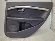 Türverkleidung rechts hinten Schwarz Silber Leder VOLVO V70 II (285) 2.4 D5 136 KW