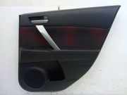 Türverkleidung rechts hinten Kunststoff Schwarz,Armlehne (Leder), MPS MAZDA 3 (BL) 2.3 MPS TURBO 191 KW BBM46853Z
