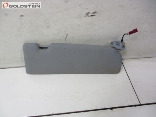 Sonnenblende links Grau Schminkspiegel beleuchtung BMW 1 (E87) 118I 95 KW 71205659 Bild Sonnenblende links Grau Schminkspiegel beleuchtung BMW 1 (E87) 118I 95 KW 71205659