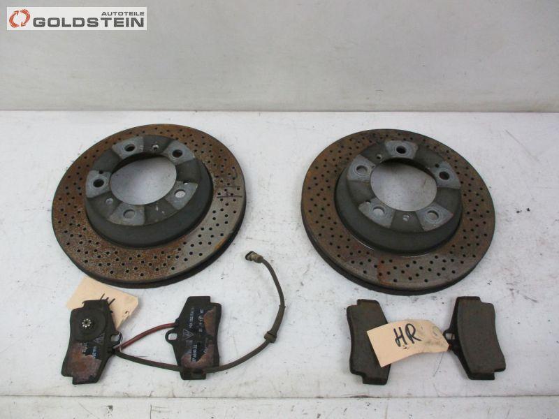 Bremsscheibe Bremsscheiben Bremsbeläge Satz hinten D= 30 cm PORSCHE CAYMAN (987) S 3.4 235 KW 98735240301/98635293910