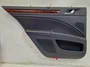 Türverkleidung links hinten Schwarz / Holzdekor Sonnenschutzrollo SKODA SUPERB II (3T4) 2.0 TDI 103 KW