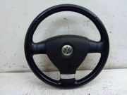 Lenkrad Leder Schwarz, Chrome Blende VW GOLF V VARIANT (1K5) 2.0 TDI 103 KW 1K0419091EQ