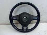 Lenkrad Schwarz Leder, Chrome-Blende VW GOLF VI (5K1) 1.4 59 KW 5K0419091J