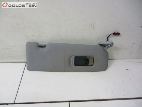 Sonnenblende rechts Grau schminkspiegel beleuchtung BMW 1 (E87) 118I 95 KW 71205669 Bild Sonnenblende rechts Grau schminkspiegel beleuchtung BMW 1 (E87) 118I 95 KW 71205669