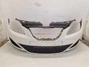 Stoßstange vorne LB9A Candyweiss SEAT IBIZA IV (6J5, 6P1) 1.2 51 KW