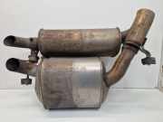 Endschalldämpfer Endtopf Auspuff Abgasklappe N62B48B BMW 7 (E65, E66, E67) 750I, LI LCI 270 KW 7540645/7540644