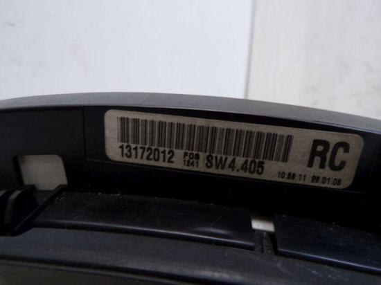 Tachometer Kombiinstrument KMH ENTHEIRATET OPEL ASTRA H CARAVAN (L35) 1.7 CDTI 74 KW 13172012 Bild Tachometer Kombiinstrument KMH ENTHEIRATET OPEL ASTRA H CARAVAN (L35) 1.7 CDTI 74 KW 13172012