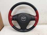 Lenkrad Multifunktion Leder Schwarz Rot MAZDA RX-8 (FE, SE) 1.3 141 KW F15132750/DF44G1B0322