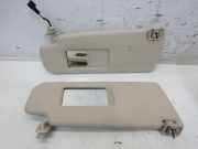 Sonnenblende links & rechts Cornsilkbeige VW GOLF VI VARIANT (AJ5) 1.6 TDI 77 KW 1K0857551AF~1K0857552AA