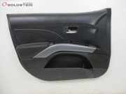 Türverkleidung vorne links Schwarz Leder MITSUBISHI OUTLANDER II (CW_W) 2.0 DI-D 103 KW 7221A773XAQ