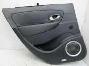Türverkleidung links hinten Schwarz + Sonnenschutzrollo RENAULT GRAND SCENIC III (JZ0/1_) 2.0 DCI 110 KW 829A10271R