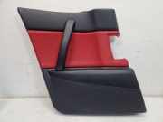 Türverkleidung links hinten Leder Schwarz Rot MAZDA RX-8 (FE, SE) 1.3 141 KW