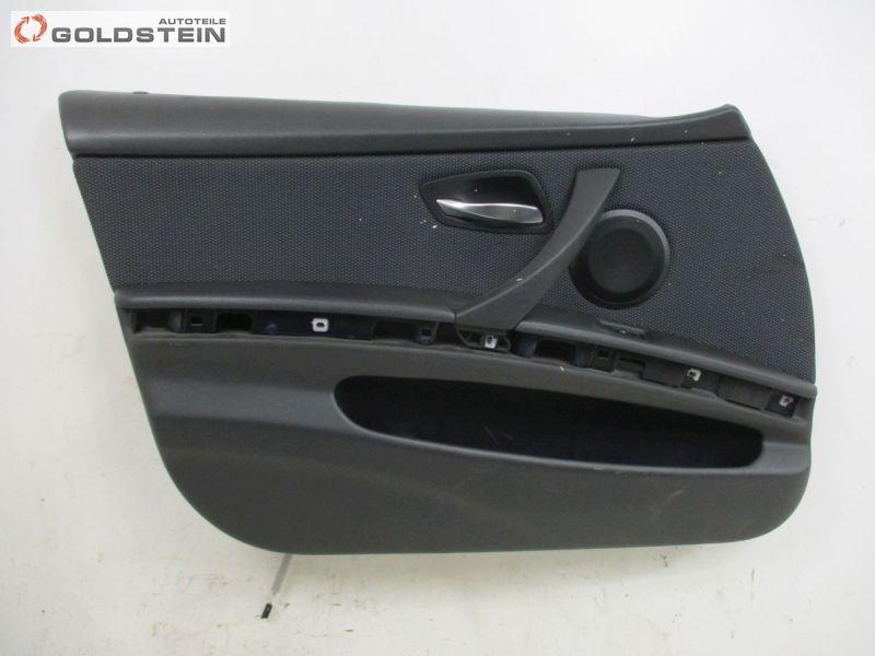 Türverkleidung vorne links RHD Rechtslenker Schwarz Blue Shadow Alcantara BMW 3 (E90) 318D LCI 105 KW 9167791 Bild Türverkleidung vorne links RHD Rechtslenker Schwarz Blue Shadow Alcantara BMW 3 (E90) 318D LCI 105 KW 9167791