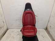Sitz vorne links Leder Schwarz Rot Abarth FIAT 500/595/695 1.4 ABARTH 99 KW