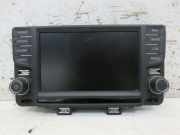 Radio/Navigationssystem-Kombination Anzeige Bedieneinheit Multimedia VW POLO (6R, 6C) 1.2 TSI 81 KW 6C0919603A
