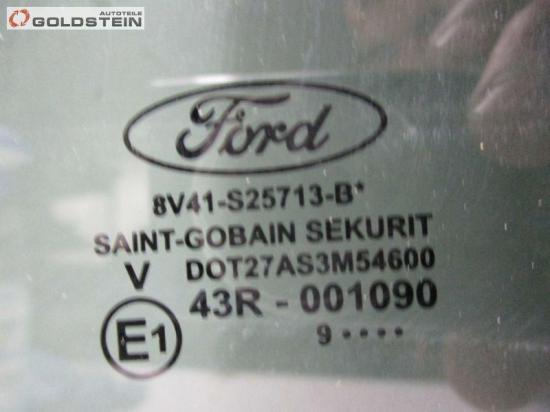 Seitenscheibe Fensterscheibe links hinten 5-Türer Schwarz Getönnt FORD KUGA I 2.5 4X4 147 KW 8V41-S25713-B Bild Seitenscheibe Fensterscheibe links hinten 5-Türer Schwarz Getönnt FORD KUGA I 2.5 4X4 147 KW 8V41-S25713-B