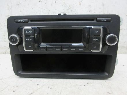 Radio Bedienschalter CD Media Ablagefach VW POLO (6R_) 1.2 51 KW 5M0035156D