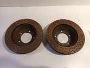 Bremsscheibe Set Hinten Porsche 911 (996) Coupé 3.4 Carrera 24V (M96.04) 1998