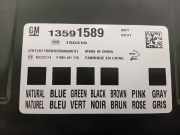 Steuergerät Body Control 13591589 Opel Corsa E Schrägheck 1.4 16V Bi-Fuel (B14XEL) 2015