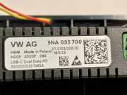 Aux/usb-Anschluss 5NA035700 Volkswagen Golf VIII (CD1) Schrägheck 2.0 TSI R 16V 4Motion (DNFF) 2023