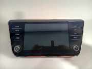 Navigation Display 3v0919605d Skoda Superb Kombi (3V5) Kombi 1.5 TSI Evo 16V (DADA) 2019
