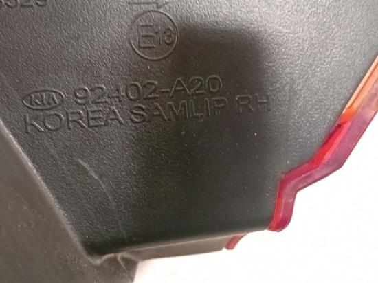 R?cklicht Rechts Aussen 92402A20 Kia Cee'd (JDB5) Schr?gheck 5-drs 1.4i 16V (G4FA) 2012 Bild R?cklicht Rechts Aussen 92402A20 Kia Cee'd (JDB5) Schr?gheck 5-drs 1.4i 16V (G4FA) 2012