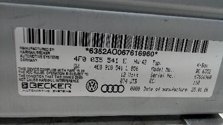 Verschiedenes 4E0910148 Audi A6 Avant (C6) Kombi 4.2 V8 40V Quattro (BAT) 2006-02