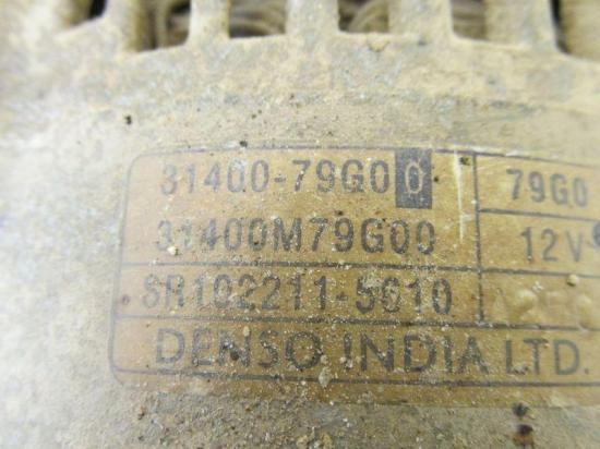 Lichtmaschine 70A SUZUKI ALTO (HA24) 1.1 46 KW 3140079G00 Bild Lichtmaschine 70A SUZUKI ALTO (HA24) 1.1 46 KW 3140079G00