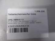 Nebelscheinwerfer links OPEL MERIVA 1.8 92 KW 93321058