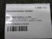 Wischermotor hinten SEAT IBIZA III (6L1) 1.4 16V 63 KW 6L6955711D