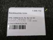 Rückleuchte links OPEL CORSA B (73, 78, 79) 1.0I 12V 40 KW
